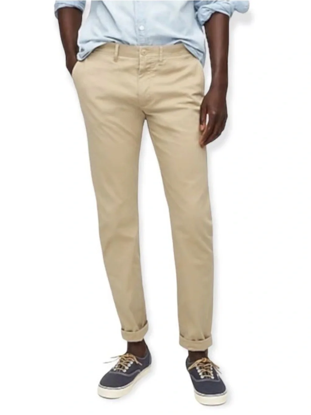 J. CREW The Sutton Slim Straight Khaki Chinos Mens Pants